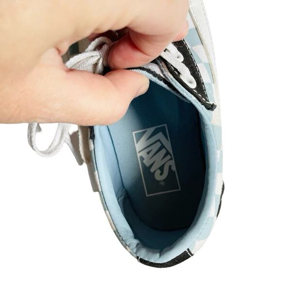 Vans Old Skool Lace Up Sneakers Checkerboard Size 7 - Picture 6 of 10